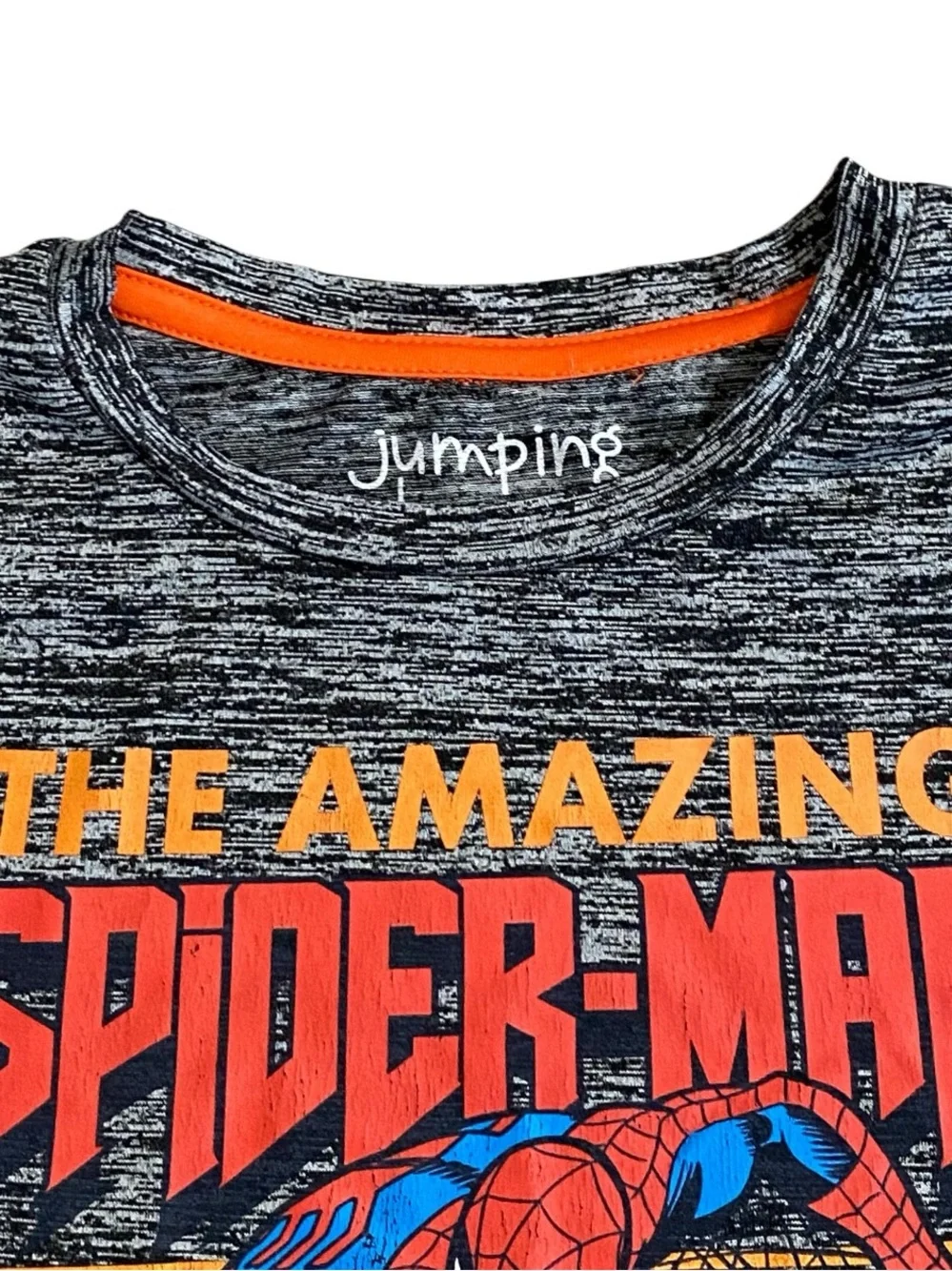 Jumping Beans Spider-Man T-shirt Active Kids Size 8 Boys - Picture 4 of 7